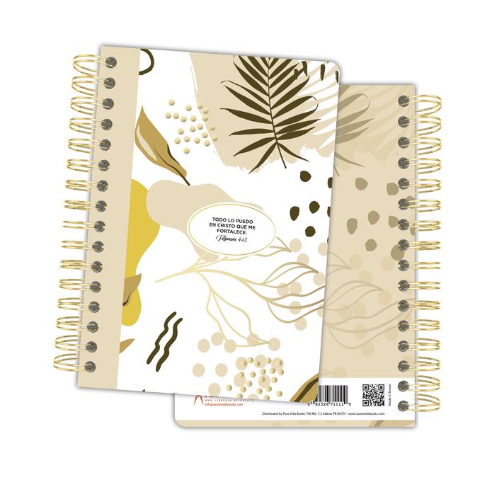 Libreta leaves todo lo puedo