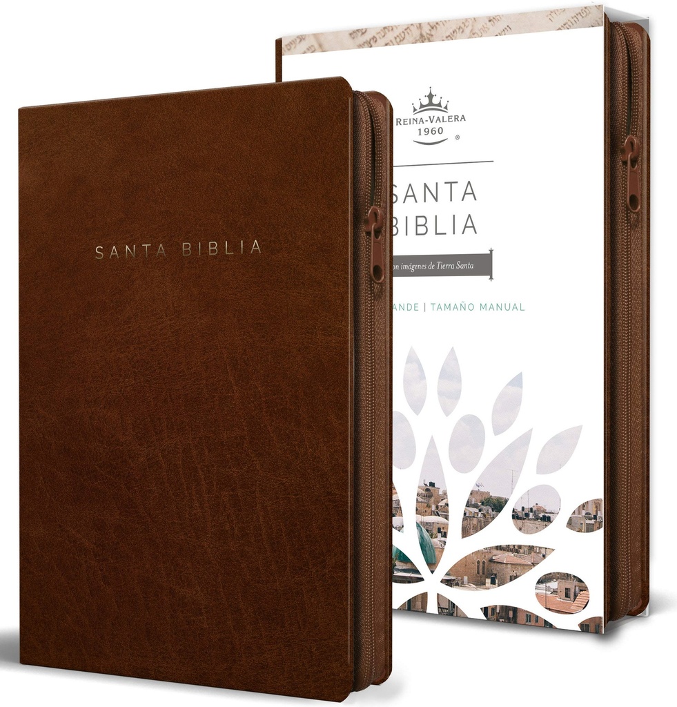 Biblia RVR60 letra grande marrón