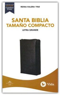 Biblia RVR60 compacta negro