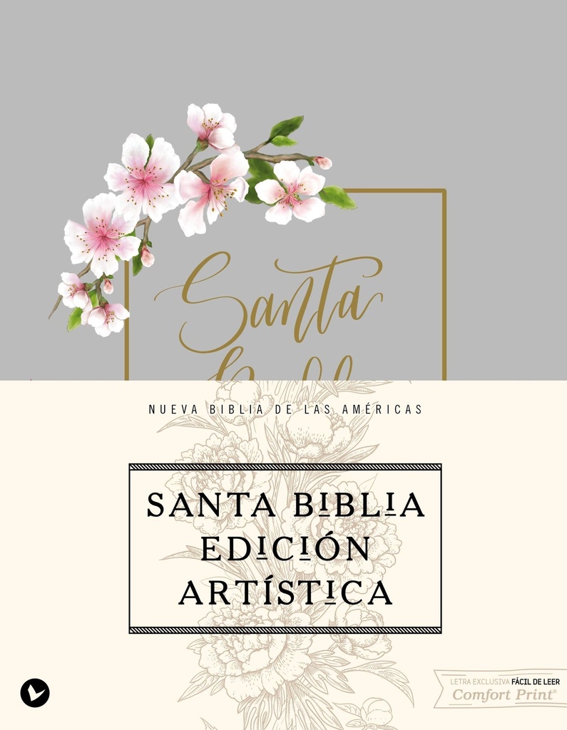 Biblia NBLA Edición Artística / Tapa Dura/ Tela, Canto Con Diseño