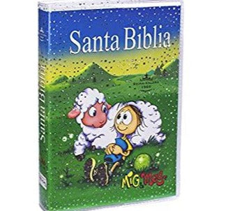 Biblia RVR Misionera azul niño