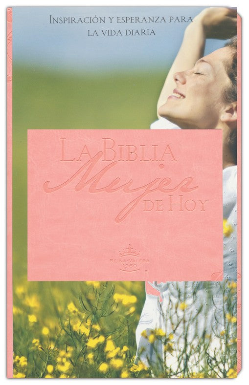 Biblia RVR60 ,Mujer de hoy piel rosa