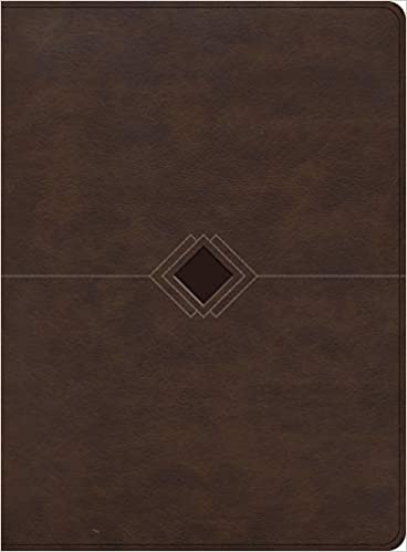 Biblia cronológica, día a día, marrón símil piel RVR60