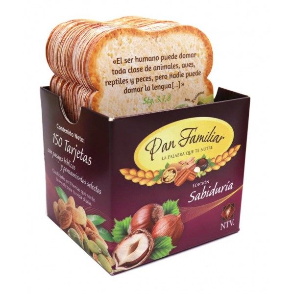 Pan familiar c/150 tarjetas Sabiduria