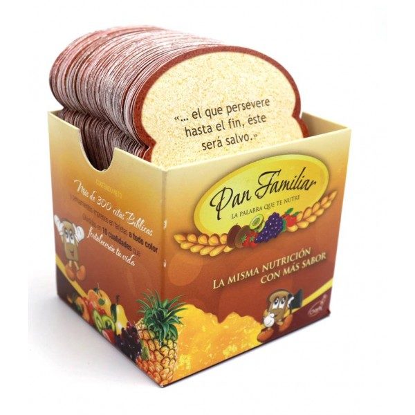 Pan familiar c/150 tarjetas valores