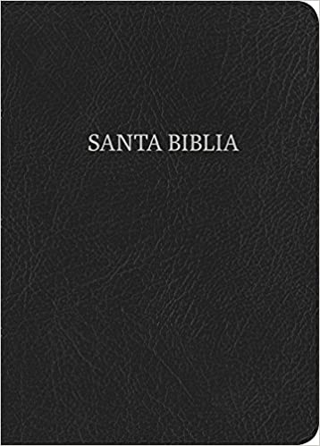 Biblia Ref RVR60 grande letra gigante negro piel fabricada