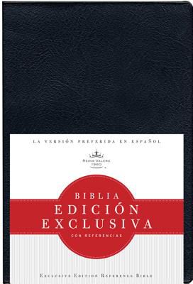 Biblia RVR60 Edición Exclusiva con Referencias, negro vinilo