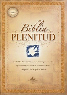 Biblia Plenitud RVR60 Piel Fabricada Negro