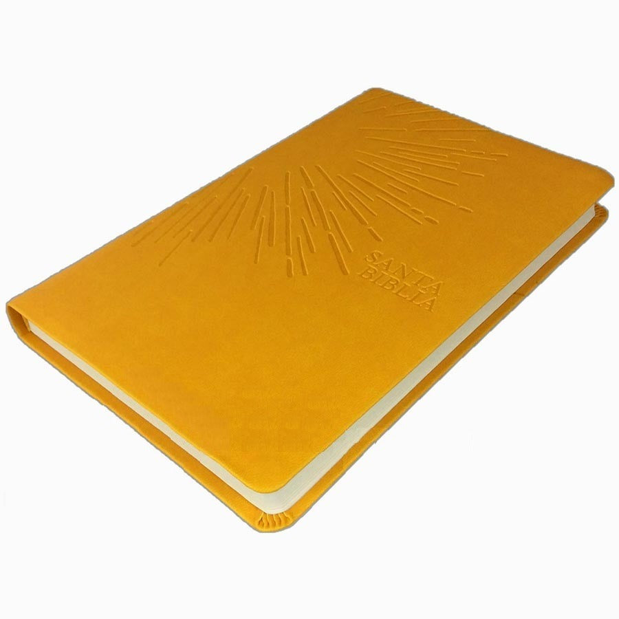 Biblia NTV Edicion Agape sol amarillo