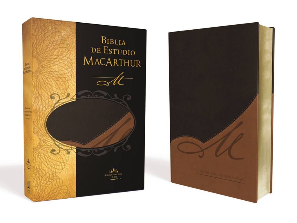 Biblia de Estudio MacArthur Piel RVR60