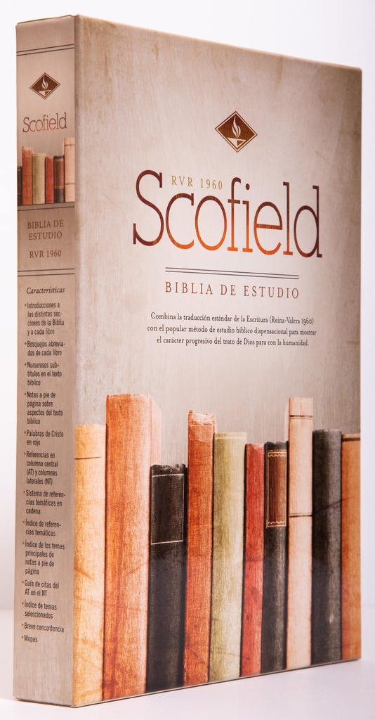 Biblia de Estudio Scofield Tamaño Personal Chocolate