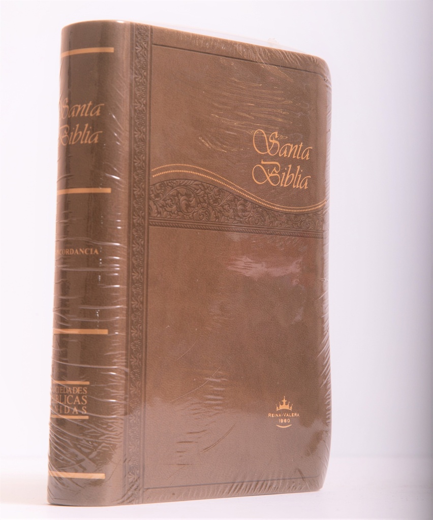 [SBM9389] Biblia Chica Imitación Cafe Letra Grande RVR060