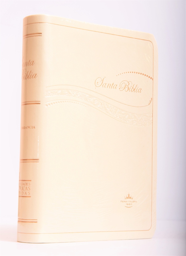Biblia Chica Imitación Blanco letra grande