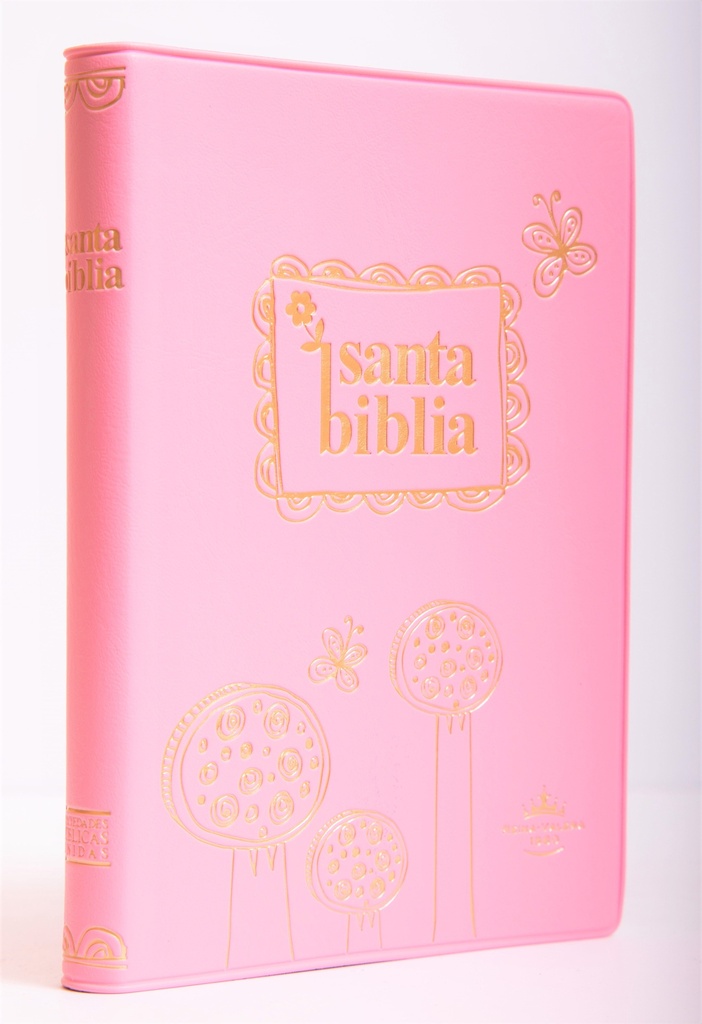 [SBM9477] Biblia Chica Vinil Rosa RVR60