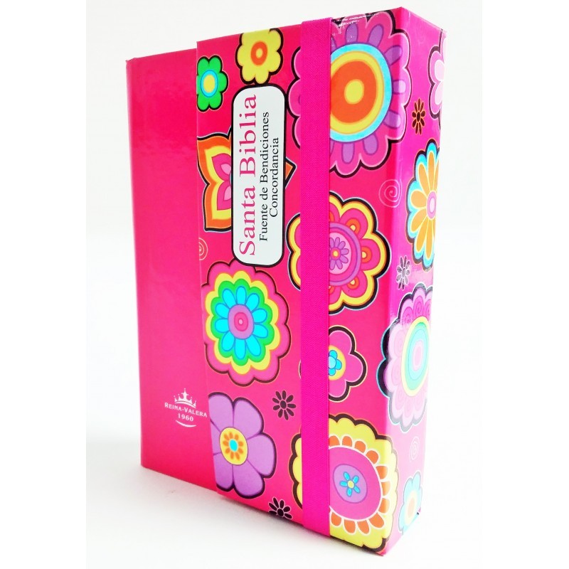 Biblia Chica Rosa Fuente RVR60