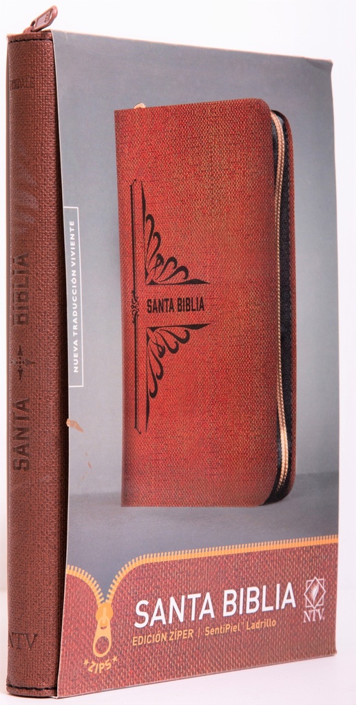 [TYN2233] Biblia Ladrillo Edicion Ziper NTV