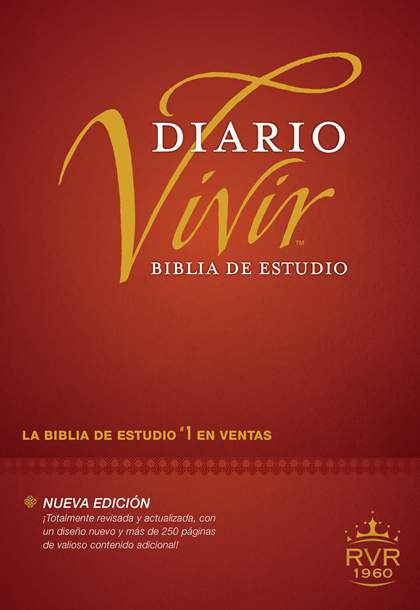Biblia de Estudio Diario Vivir actualizada RVR60 tapa dura