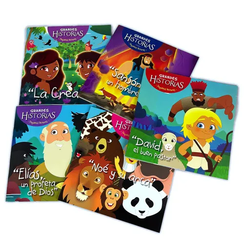 [ABUKIT] Set Grandes Historias para Pequeños Lectores (15 piezas)